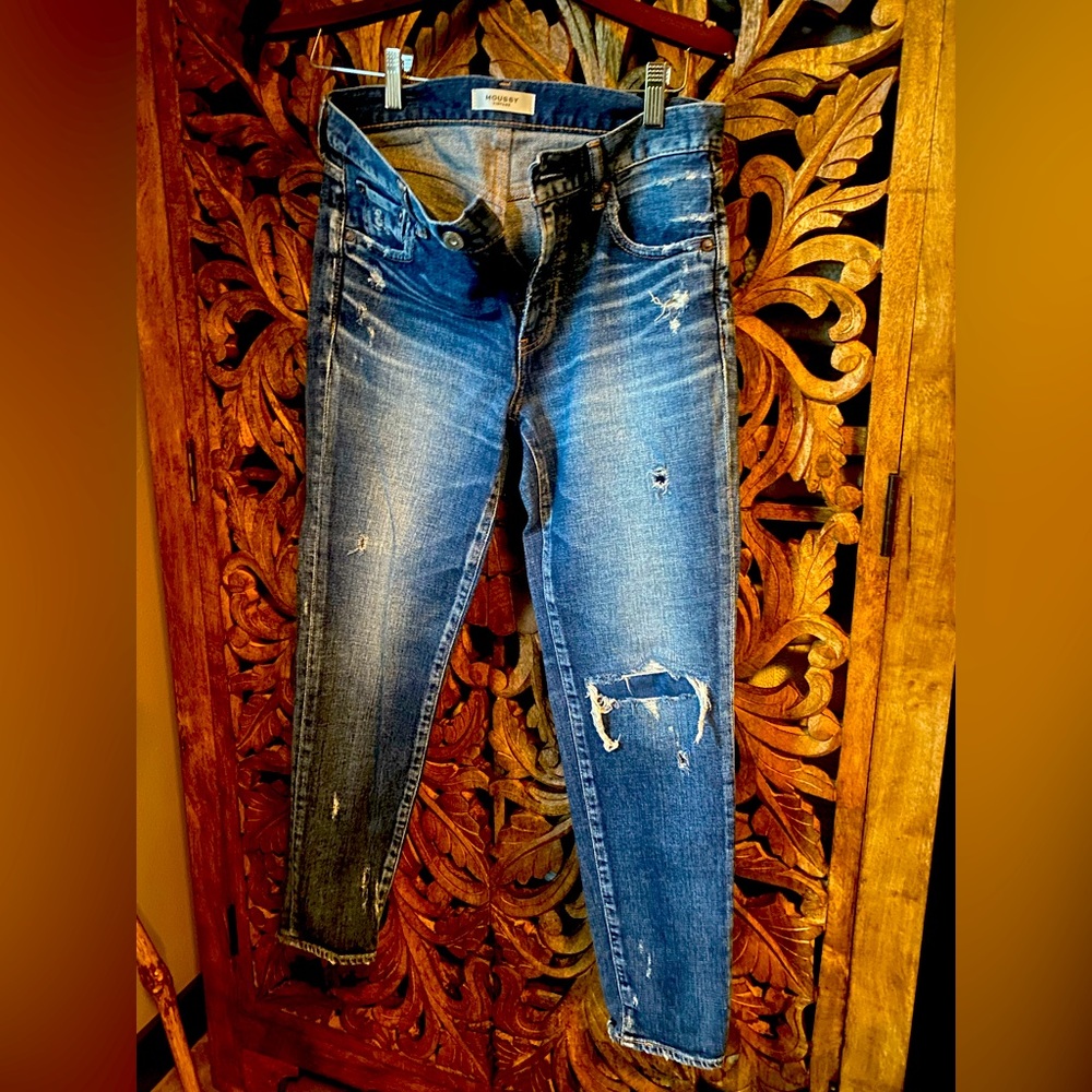 MOUSSY tapered jeans